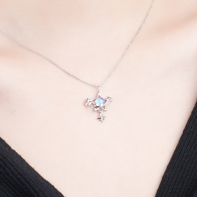 925 Sterling Silver Star Necklace