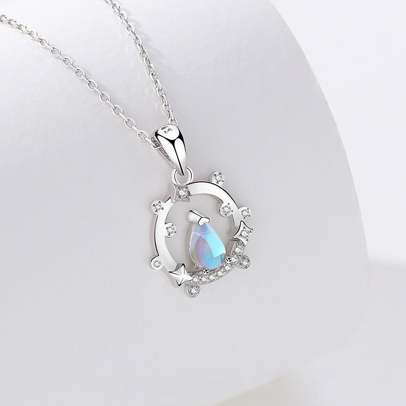 925 Sterling Silver Teardrop Necklace