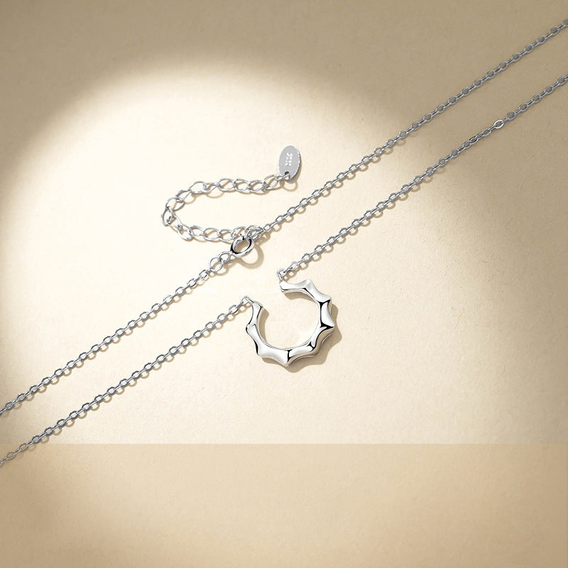 925 Sterling Silver Haven Couple Necklace