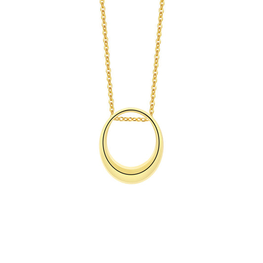 925 Sterling Silver Round Necklace