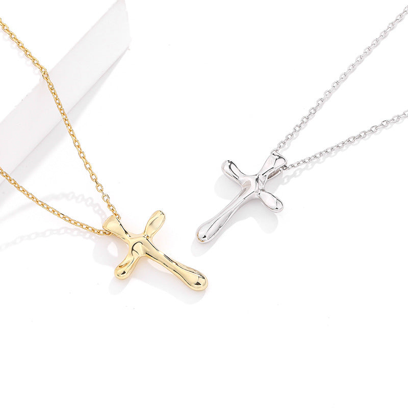 925 Sterling Silver Cross Necklace