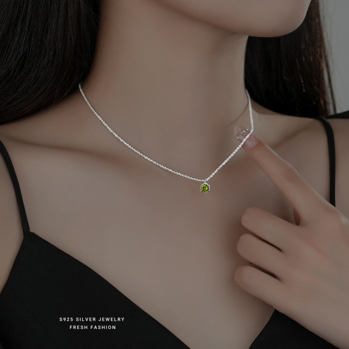 925 Sterling Silver Women Necklace