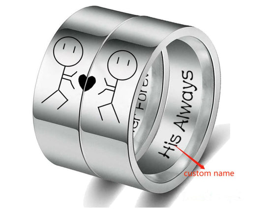 Custom Couple Rings