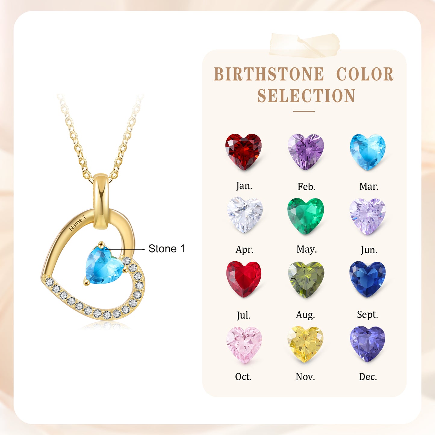 Birthstone Necklace