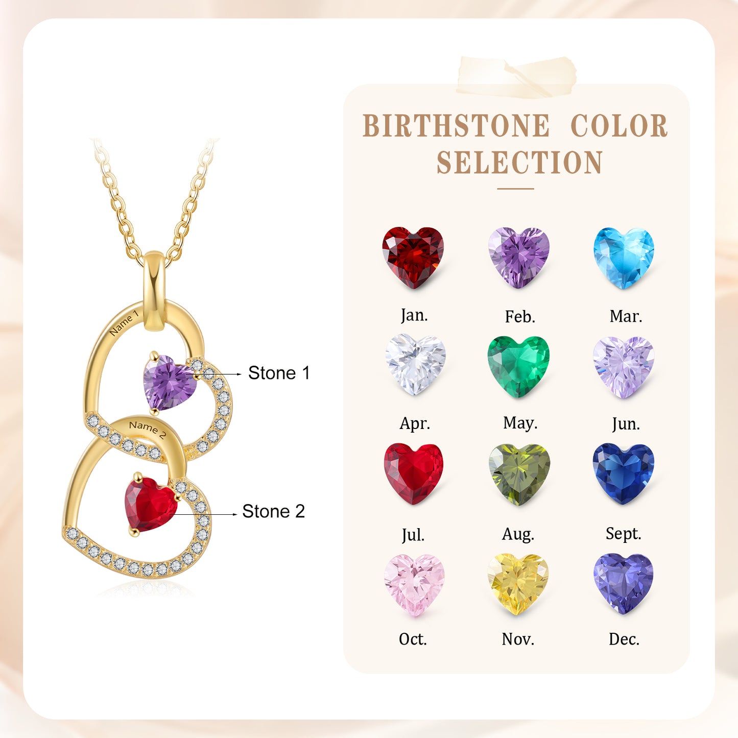 Birthstone Necklace