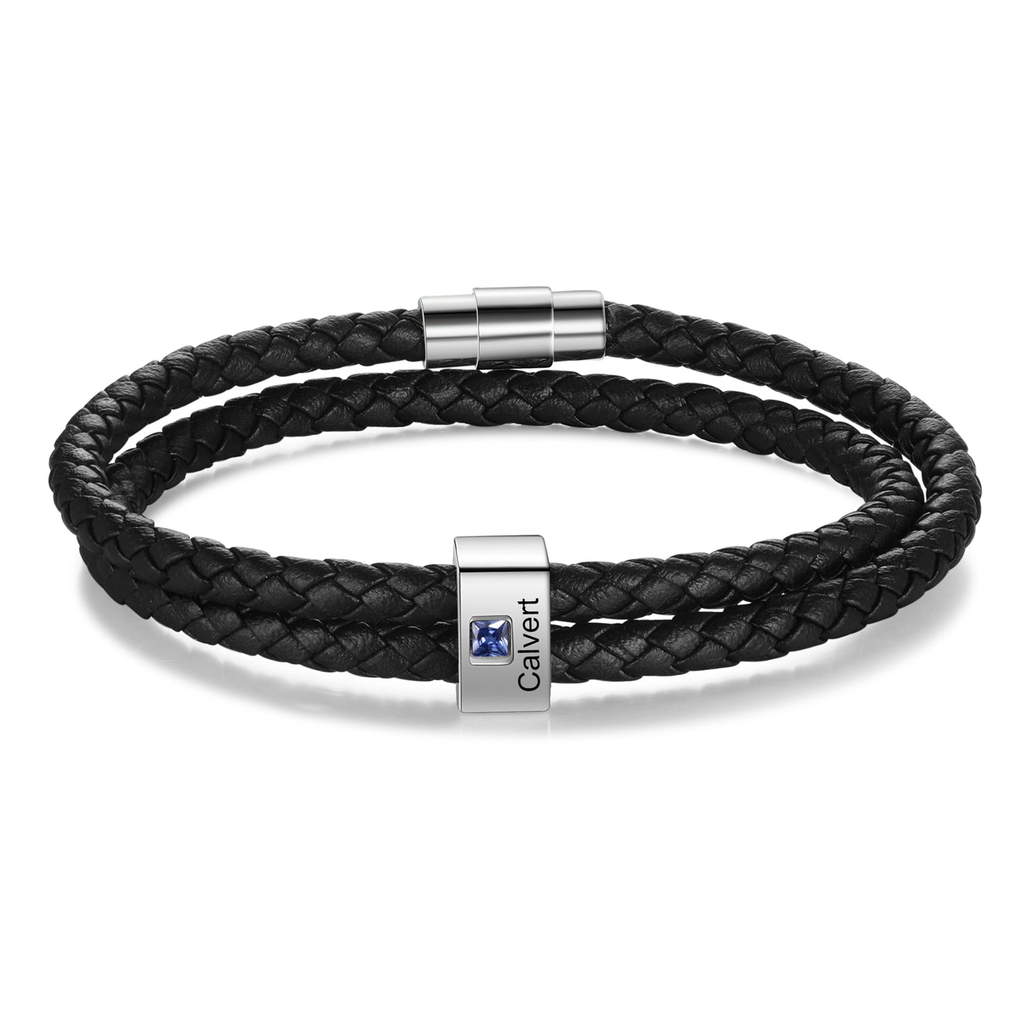 Engraved Stainless Steel Bracelet