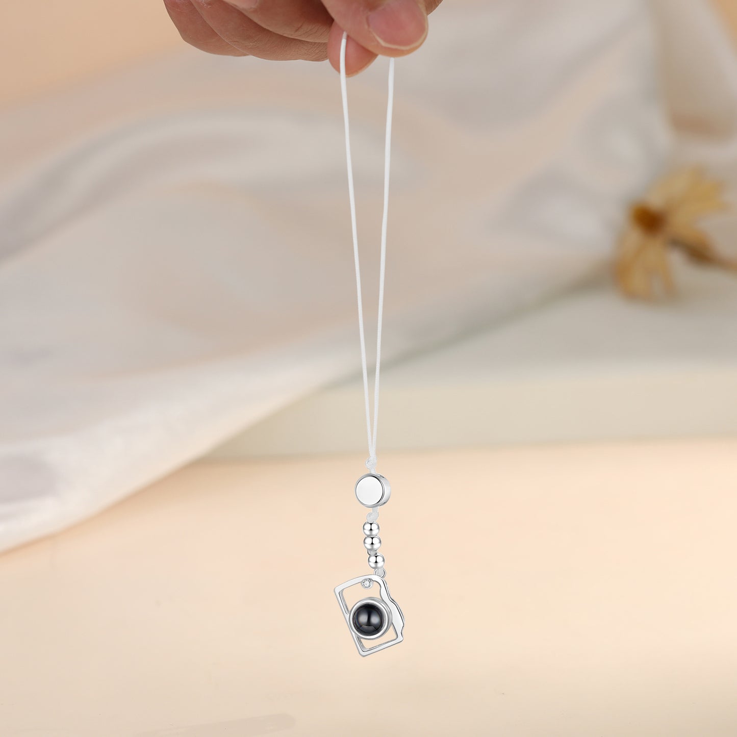 Custom Photo Phone lanyard projection