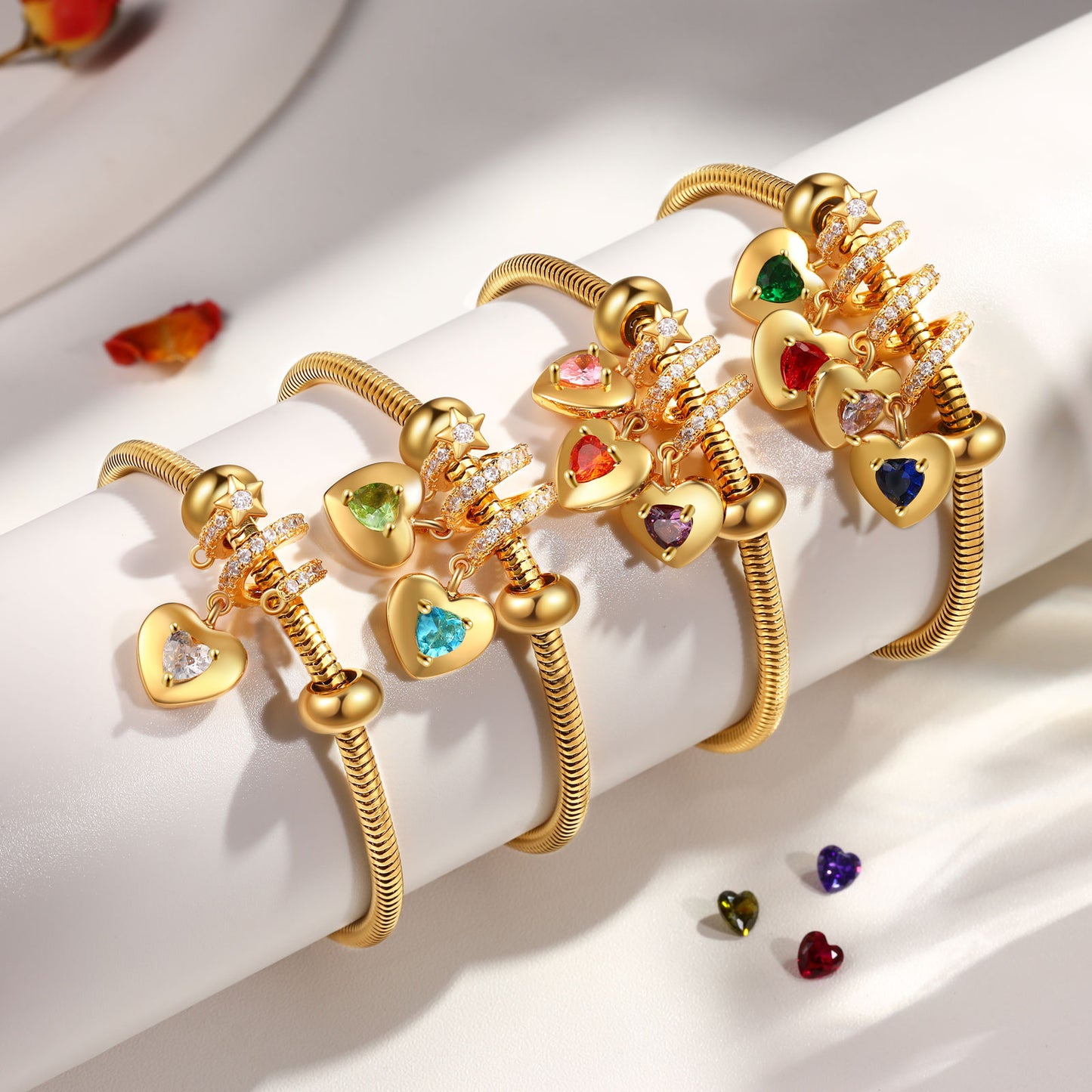 Custom Birthstone Bracelet