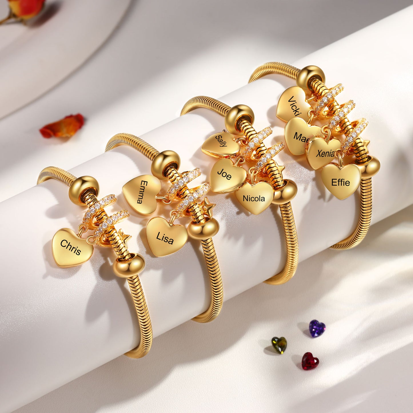 Custom Birthstone Bracelet