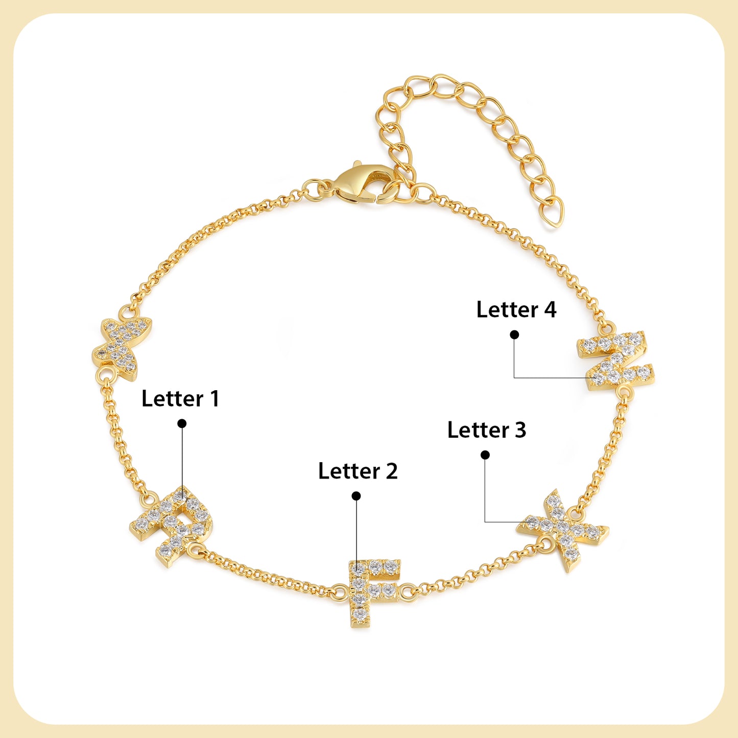 Custom Name Bracelet