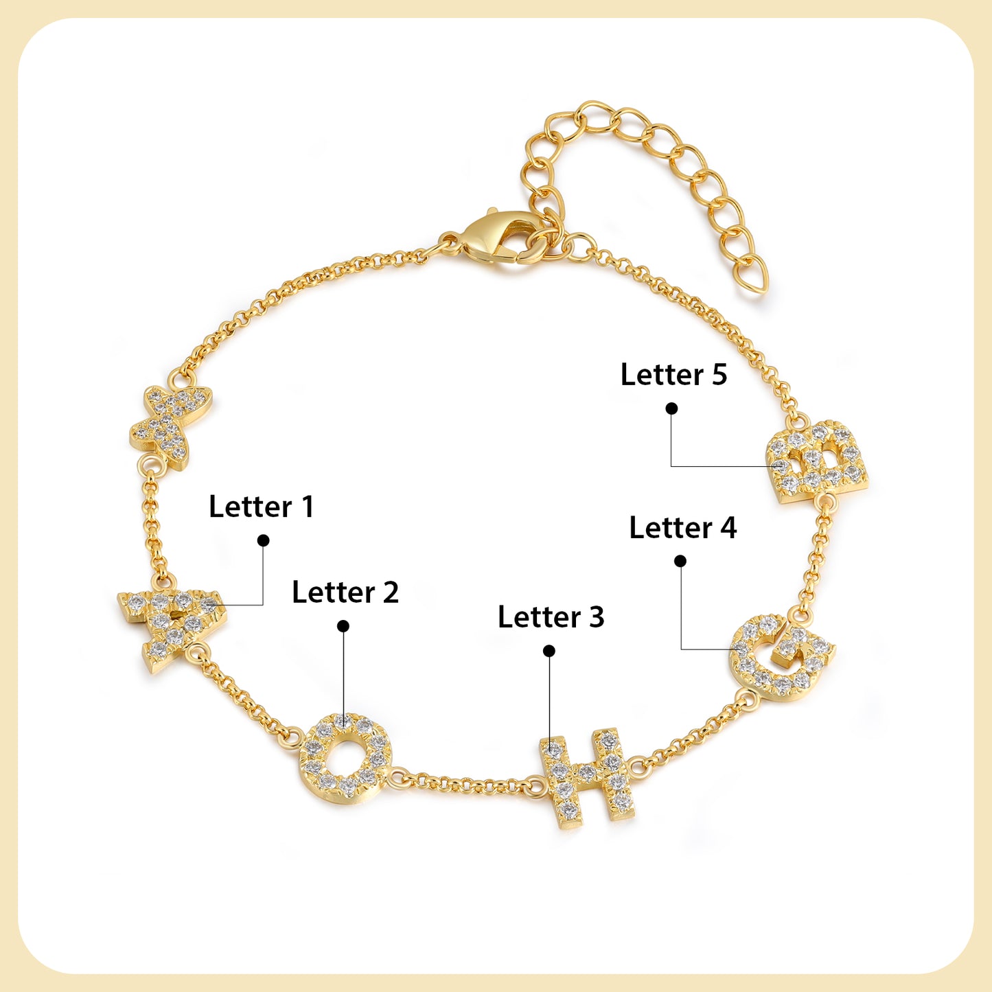 Custom Name Bracelet