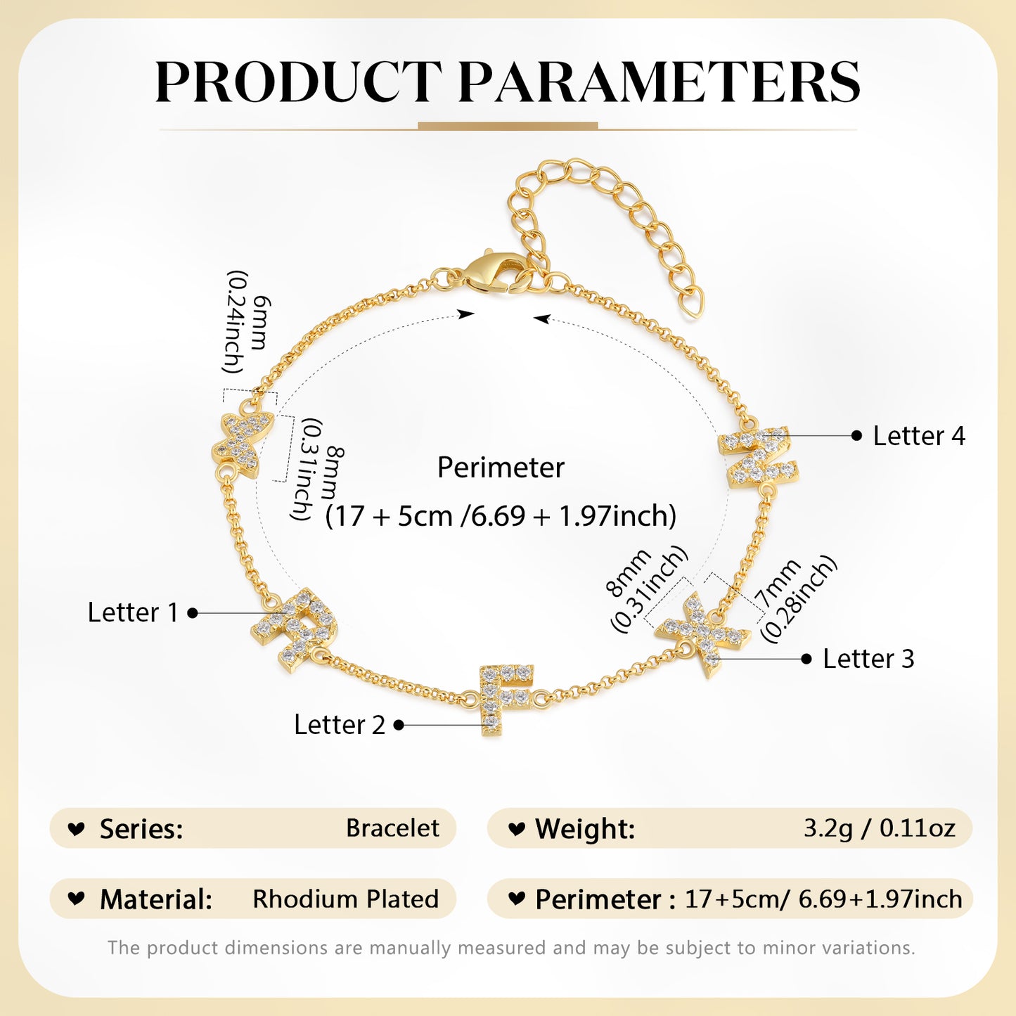 Custom Name Bracelet