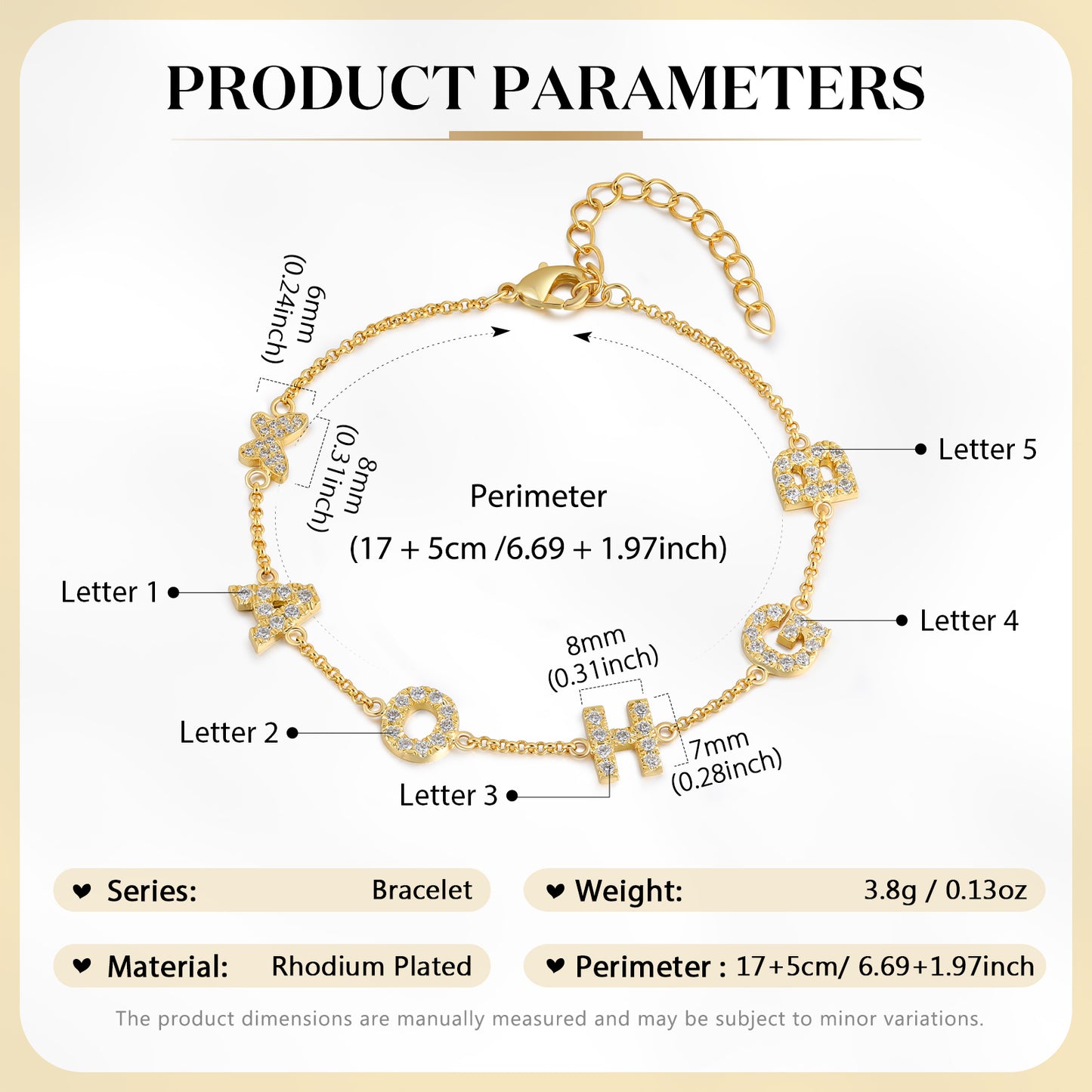 Custom Name Bracelet