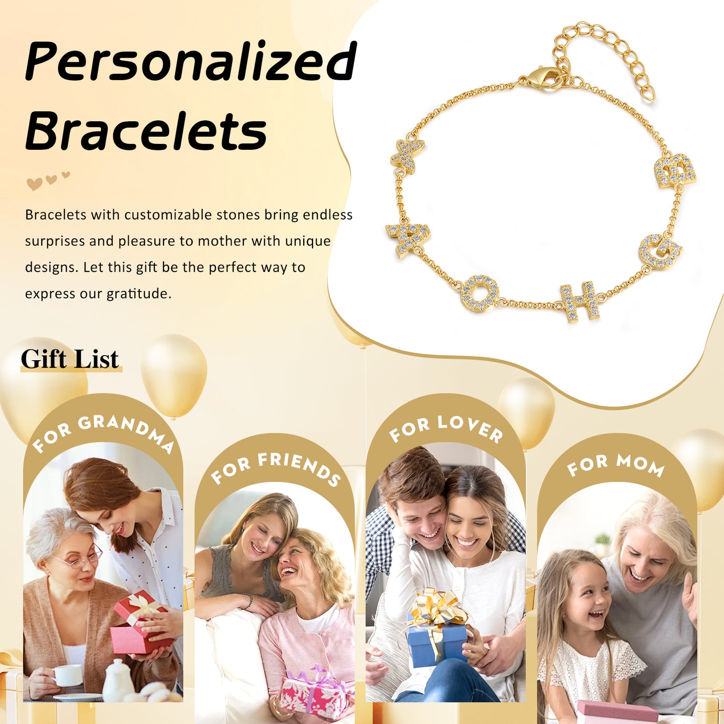 Custom Name Bracelet