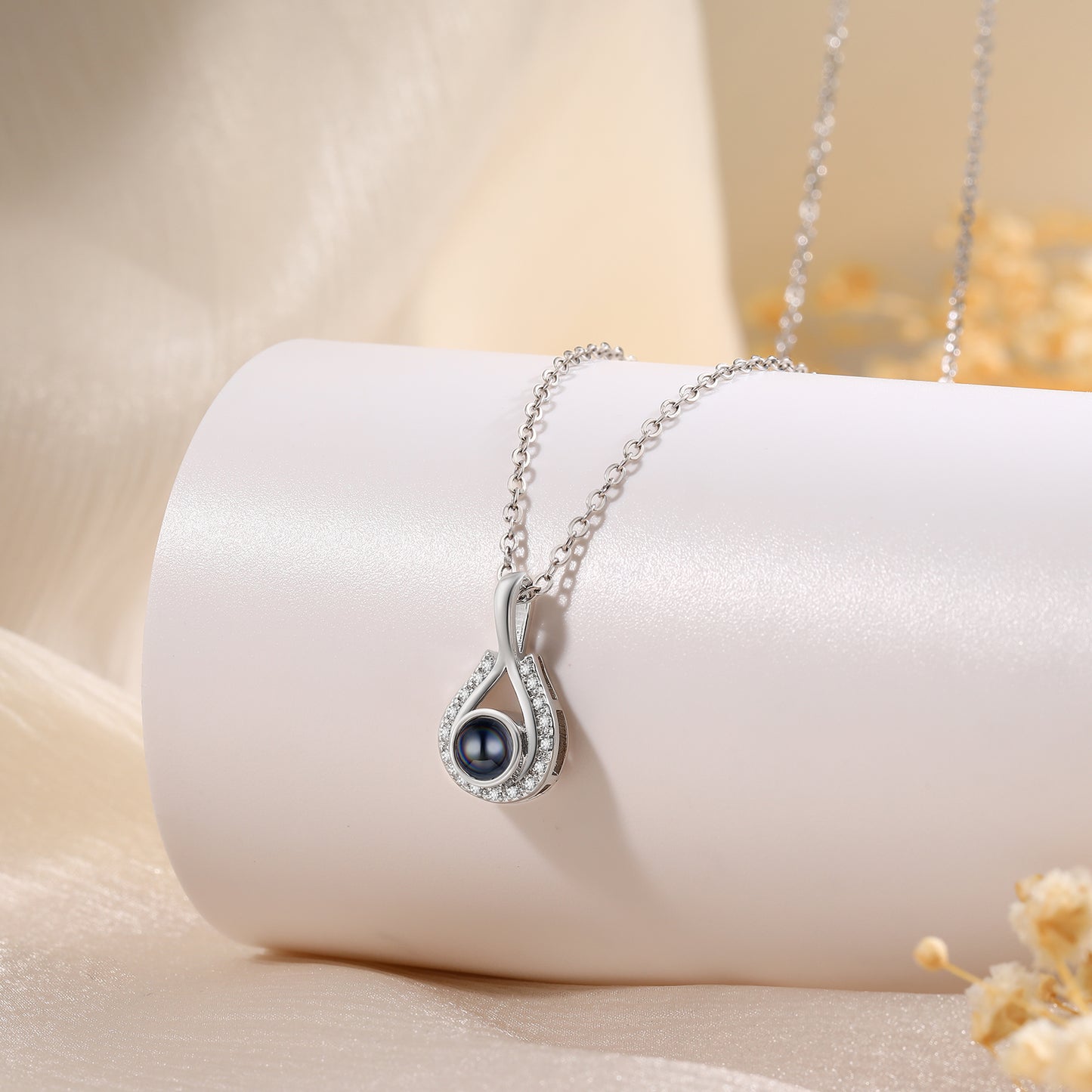 Custom Photo Projection Necklace