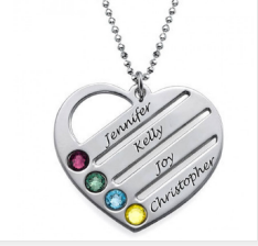 Personalized Heart Necklace - iYdr