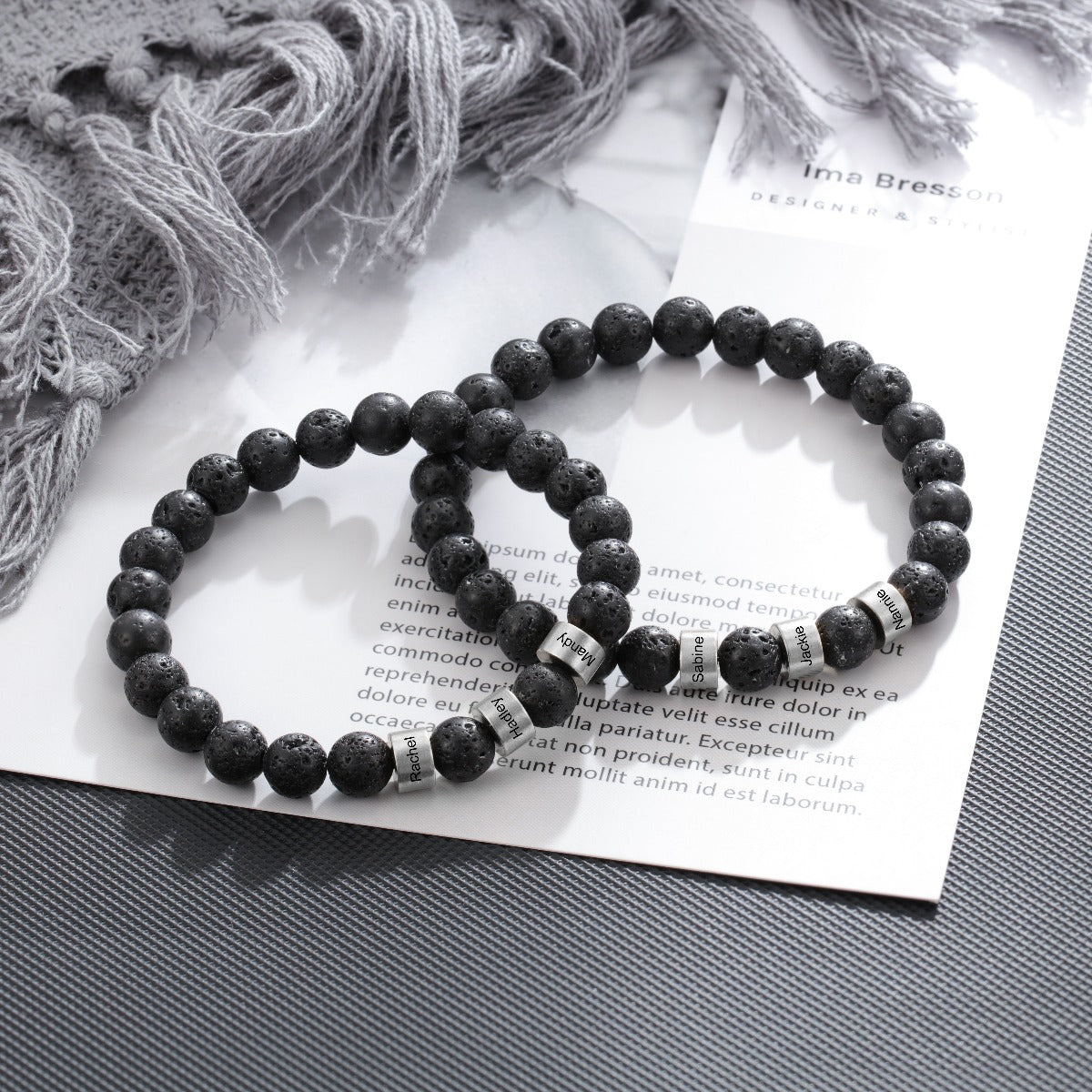 Personalized Natural Stone Bracelets - iYdr