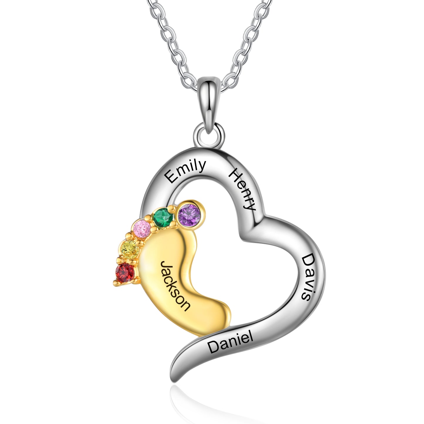 Custom Heart Necklace - iYdr