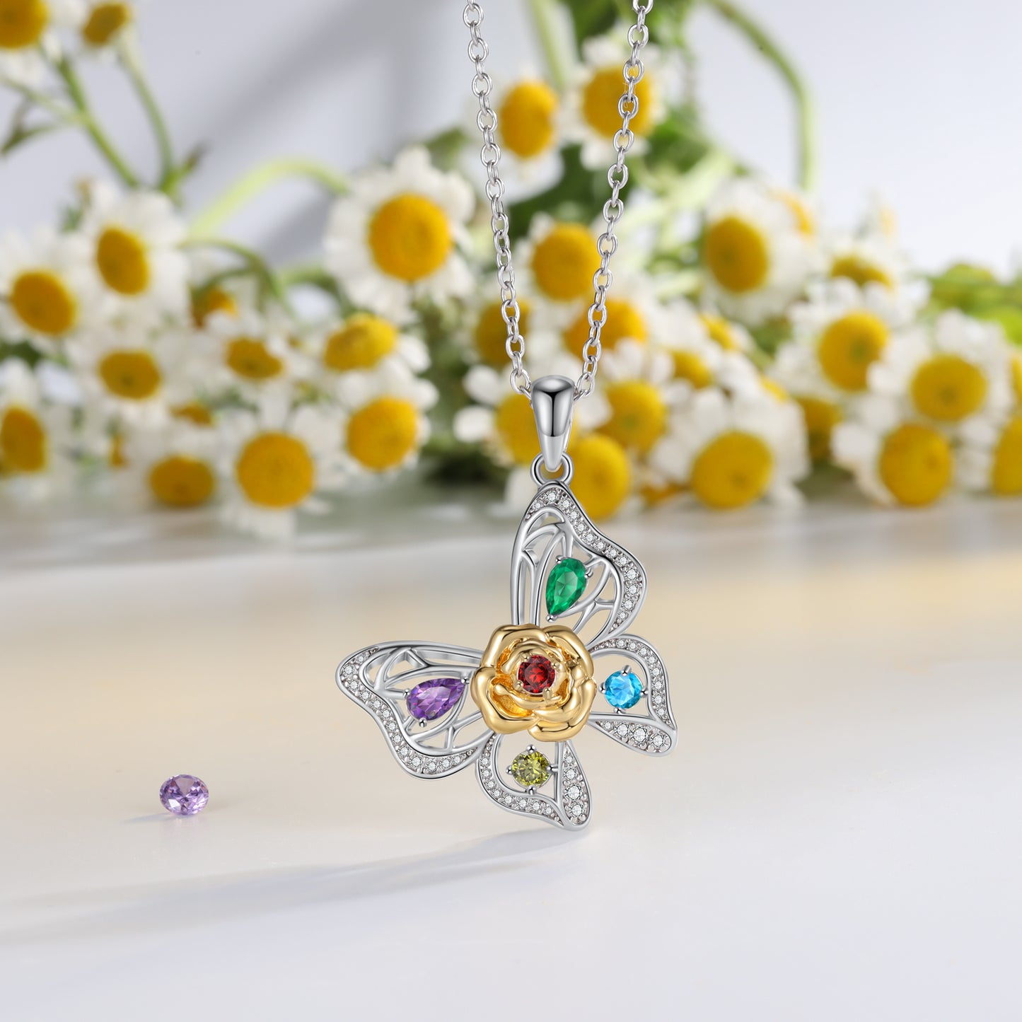 Custom Butterfly Necklace - iYdr