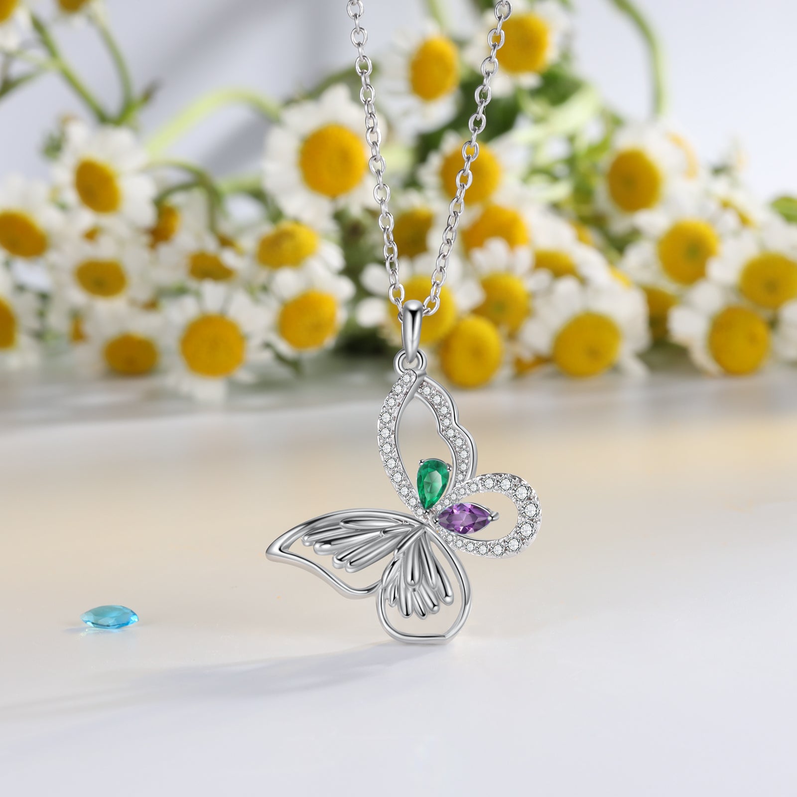 Custom Butterfly Necklace - iYdr