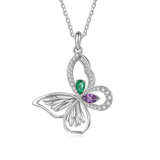 Custom Butterfly Necklace - iYdr