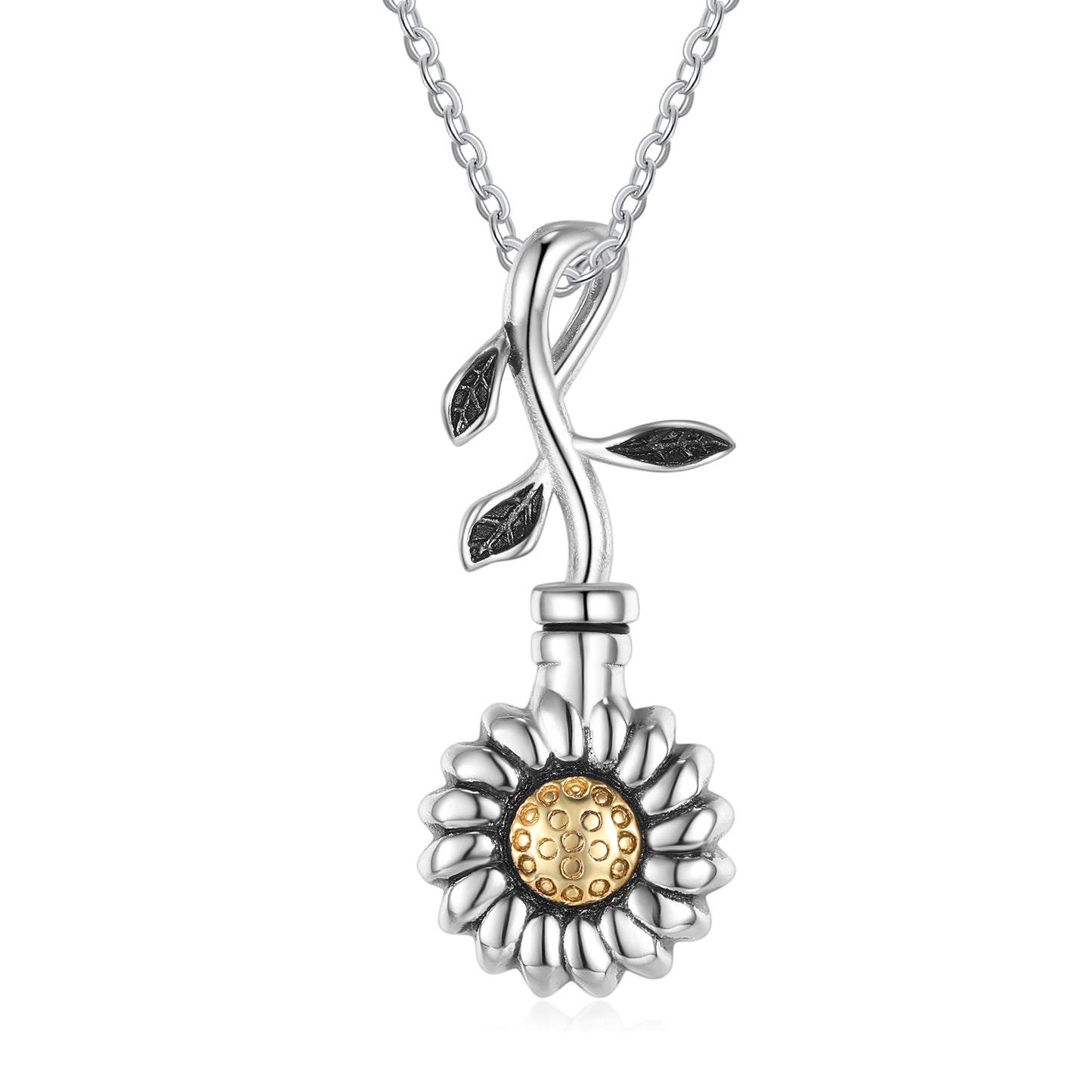 Sunflower Ashes Necklace