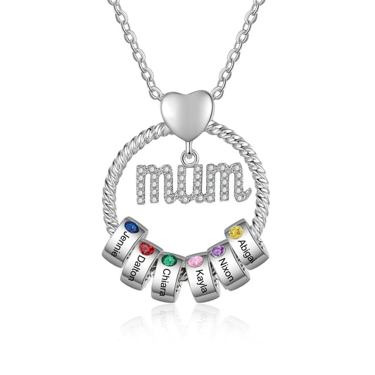 Mother's Gift Custom Mom Necklace - iYdr