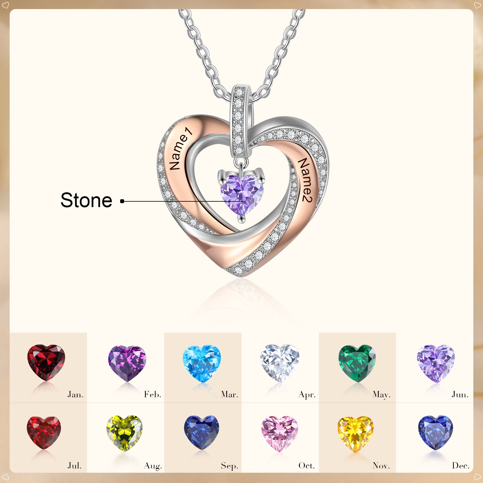 Heart Shaped Necklace - iYdr