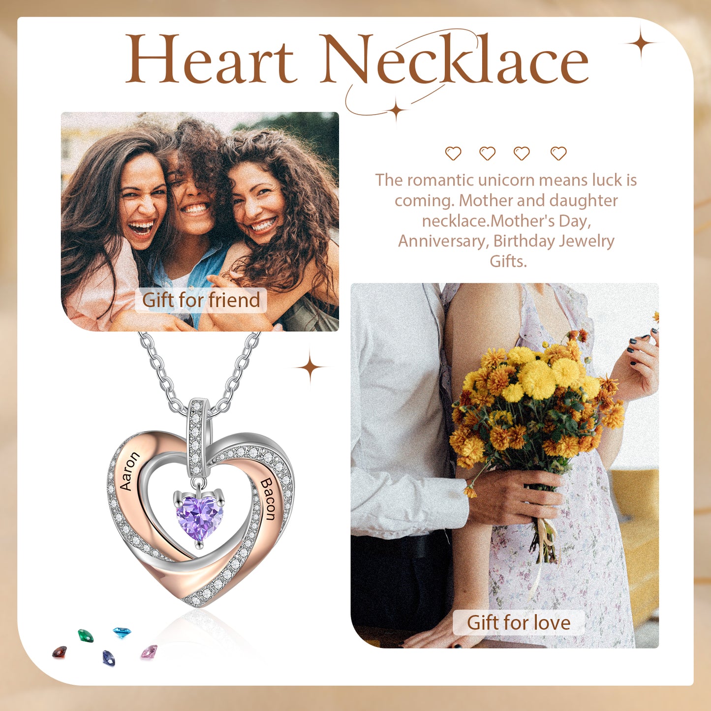 Heart Shaped Necklace - iYdr