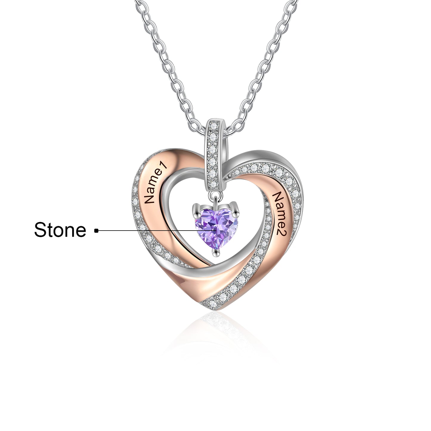 Heart Shaped Necklace - iYdr