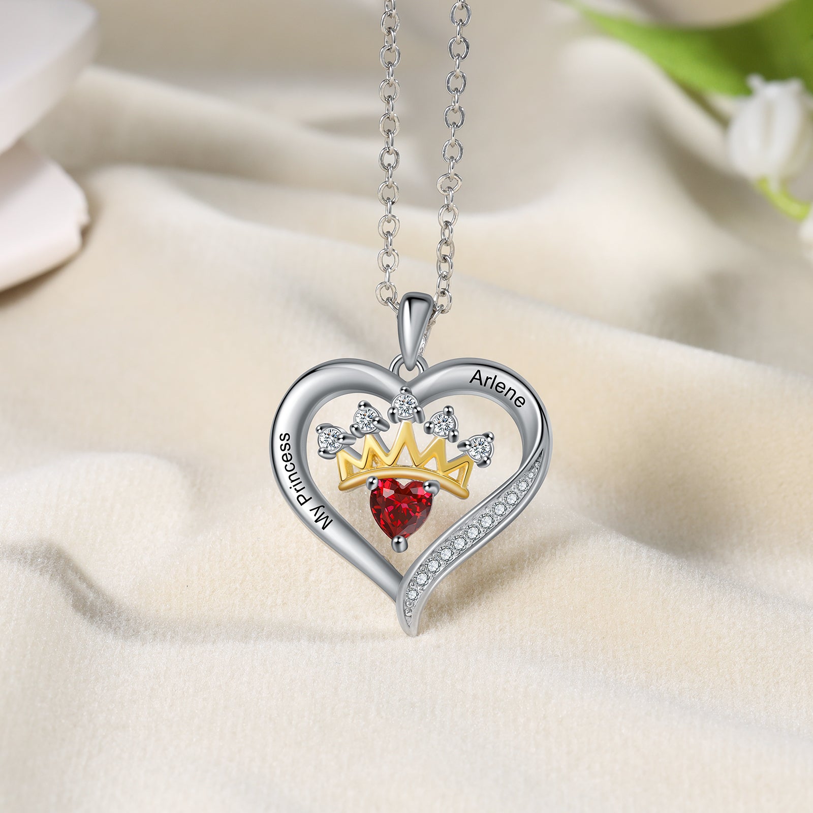 Custom Heart Necklace - iYdr