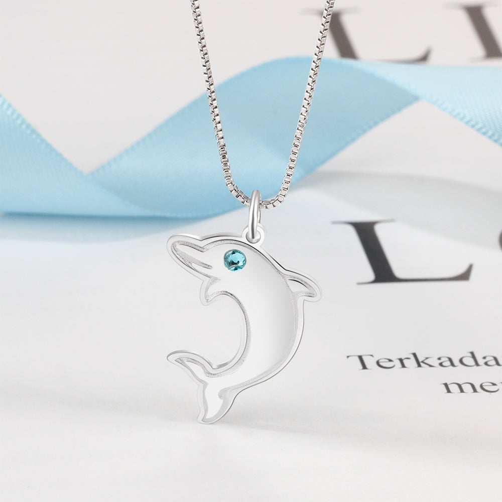 Custom Dolphin Necklace - iYdr