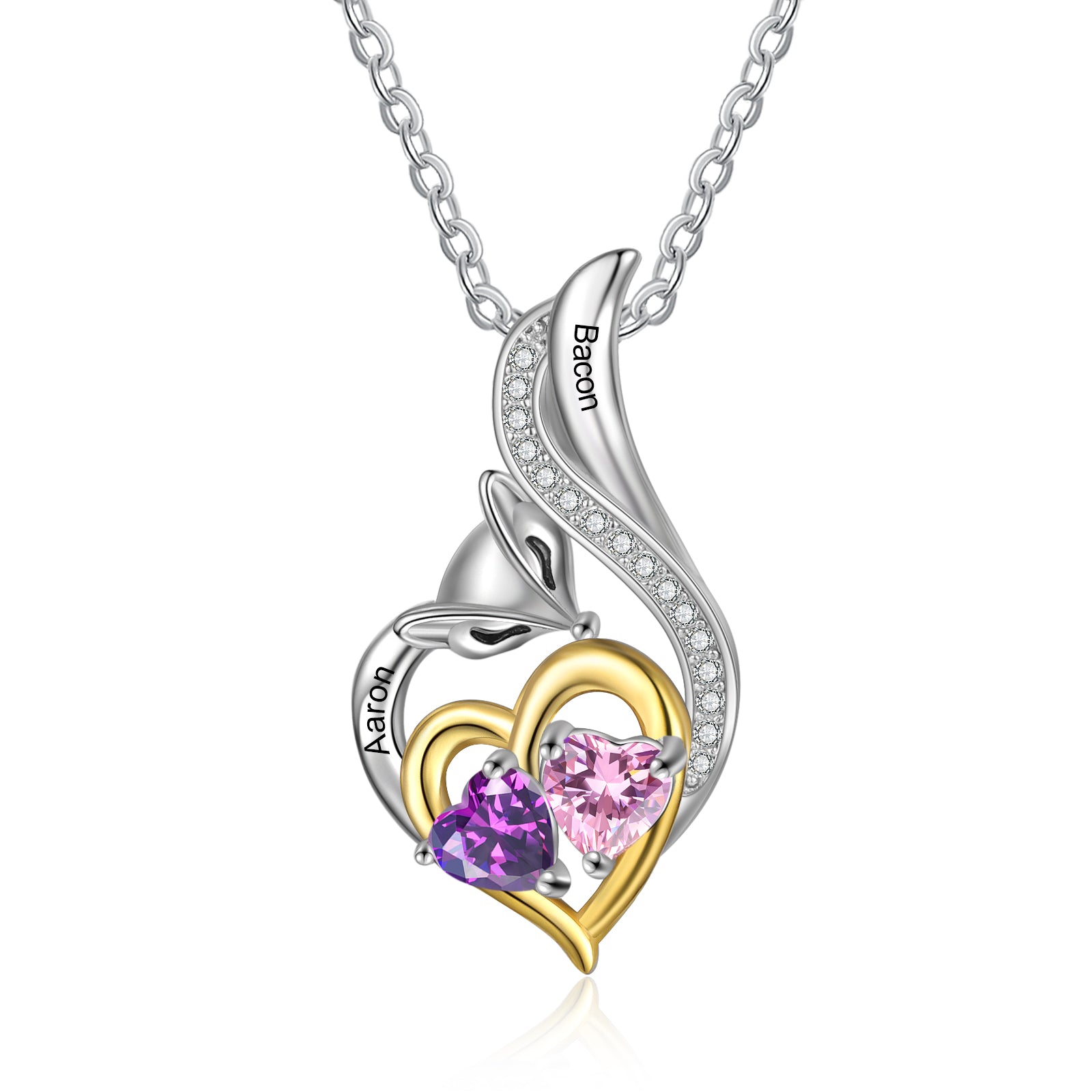 Custom Heart Necklace - iYdr