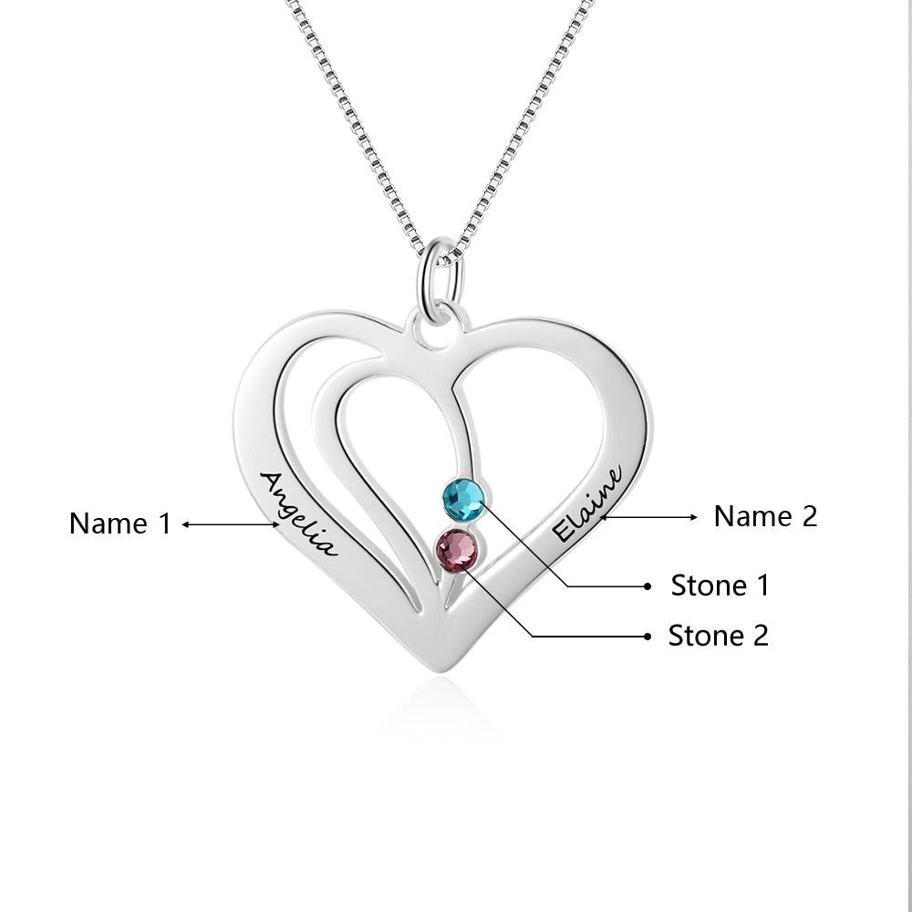 Custom Heart Necklace - iYdr