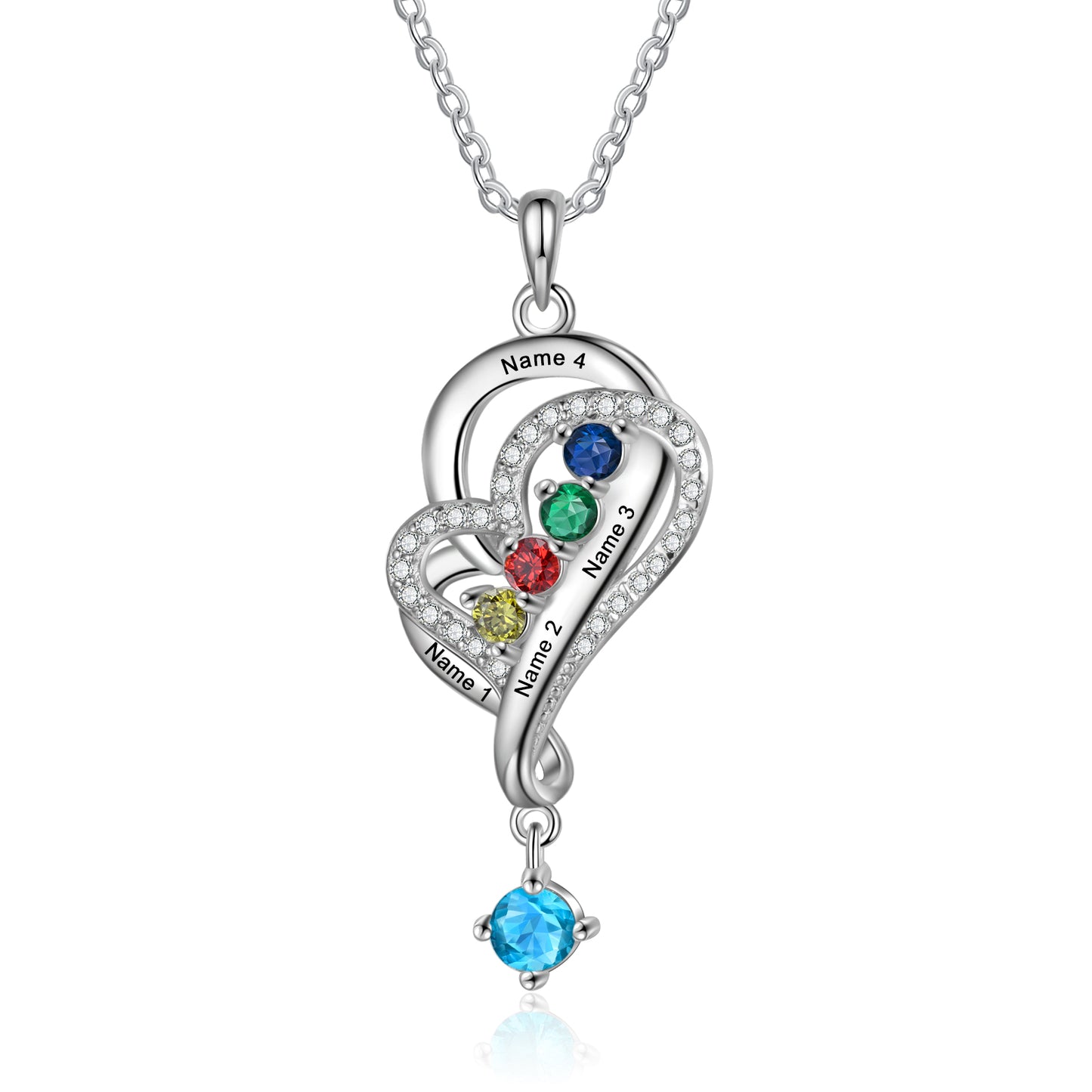 Custom Heart Necklace - iYdr