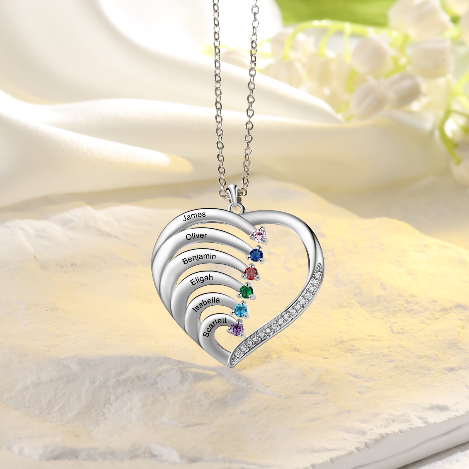 Custom Heart Necklace - iYdr