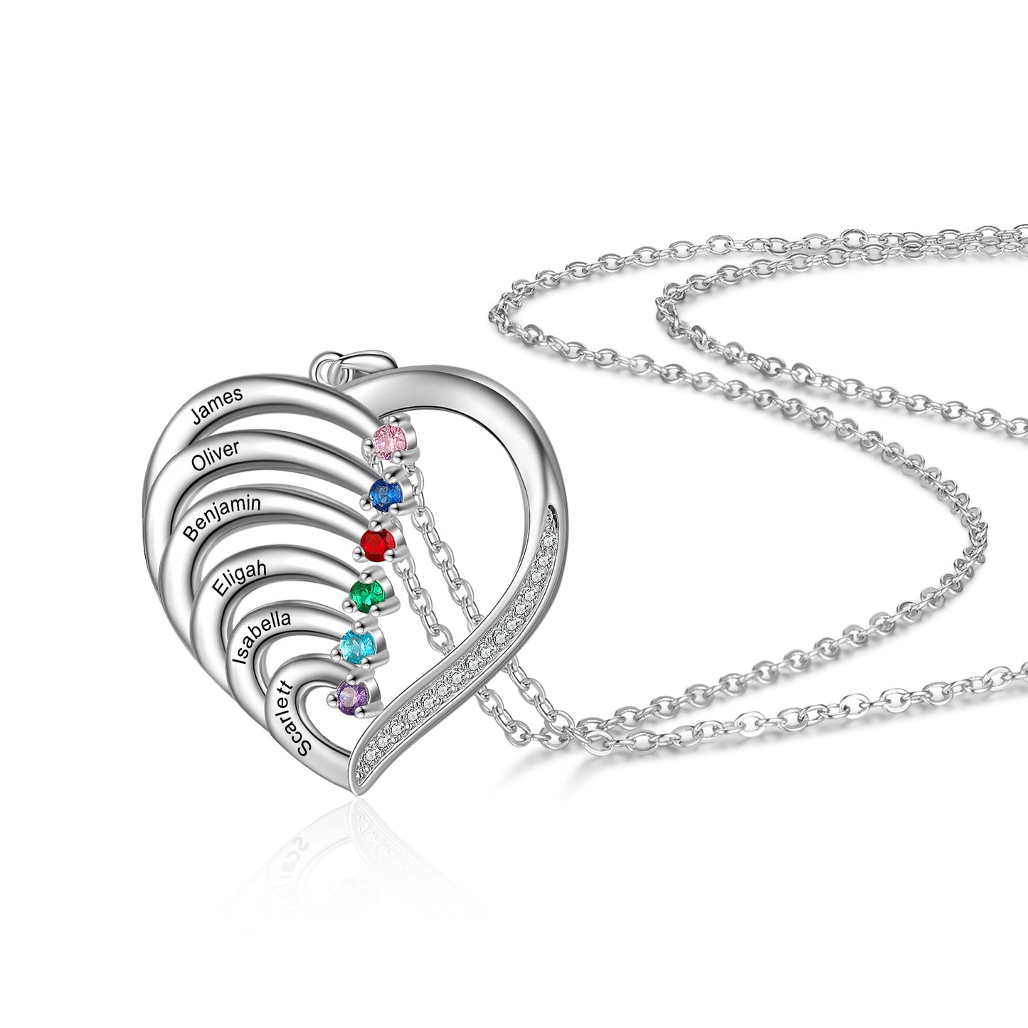 Custom Heart Necklace - iYdr