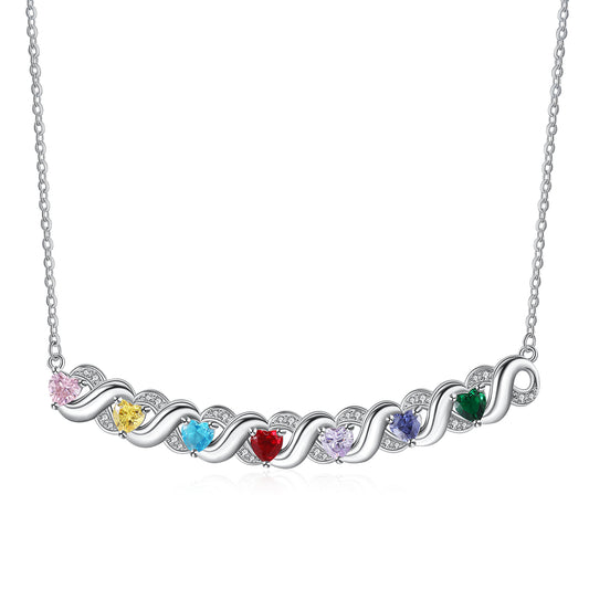 Custom Birthstone Necklace - iYdr