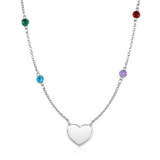 Custom Heart Necklace - iYdr