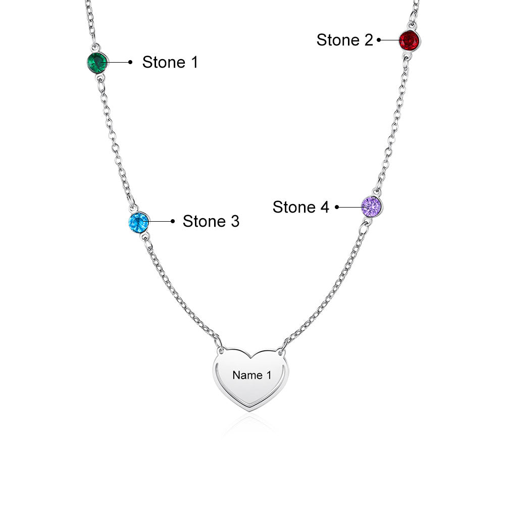 Custom Heart Necklace - iYdr