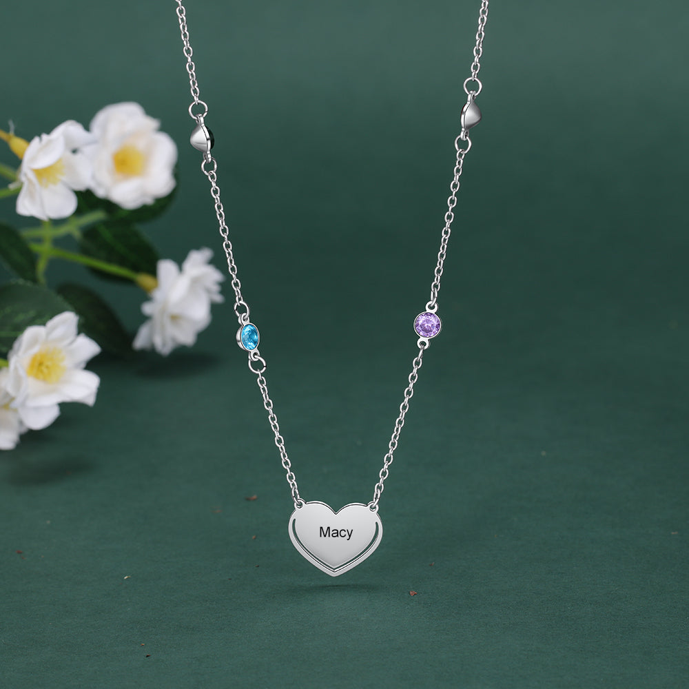 Custom Heart Necklace - iYdr