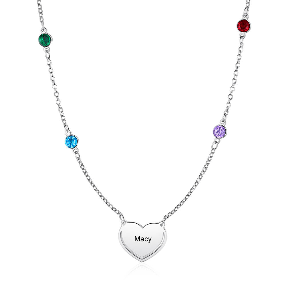 Custom Heart Necklace - iYdr