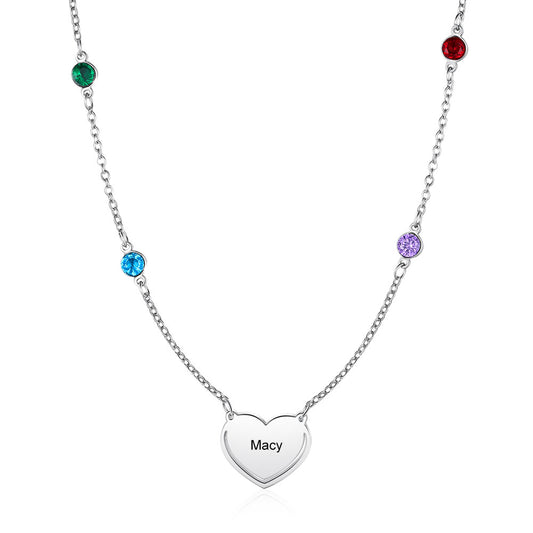 Custom Heart Necklace - iYdr