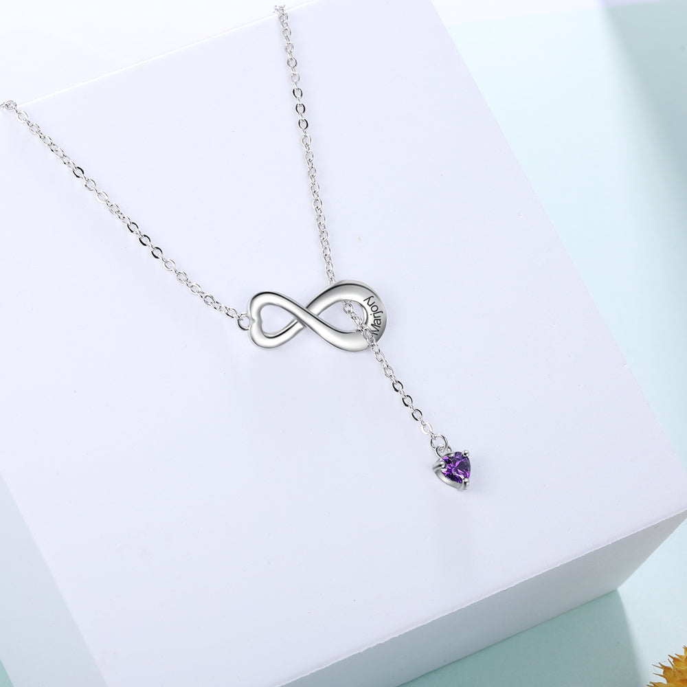 Custom Infinity Necklace - iYdr