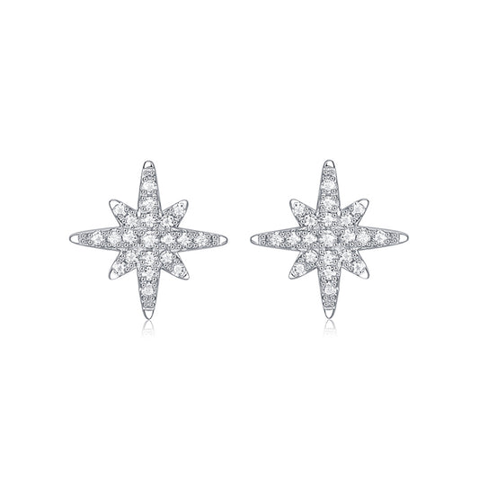 925 Sterling Silver Moissanite Earrings