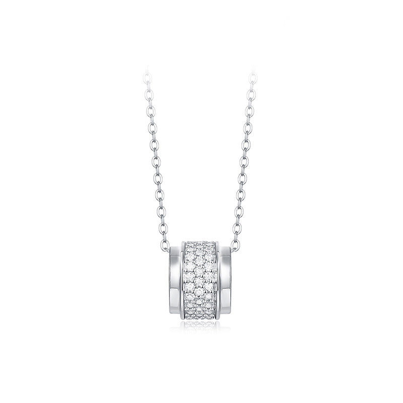 925 Sterling Silver Moissanite Necklace