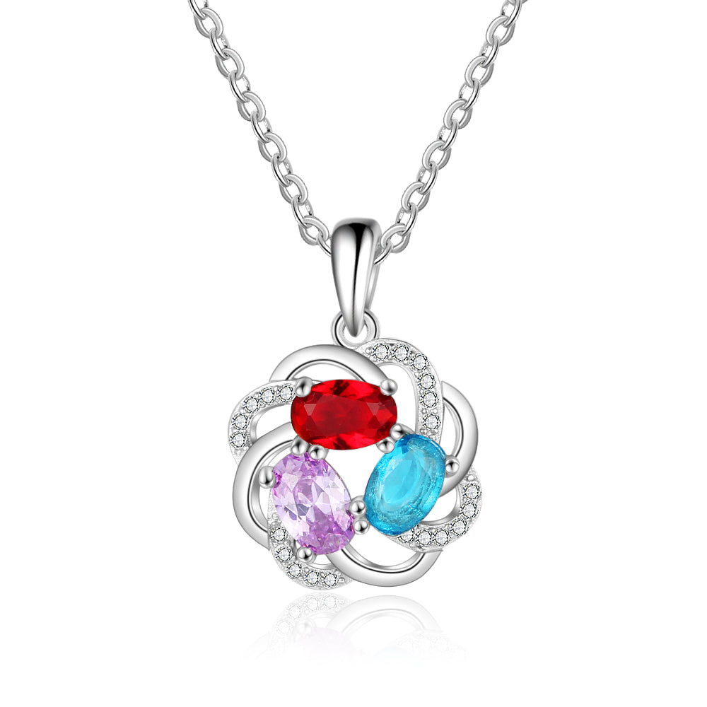 Custom Birthstone Necklace - iYdr