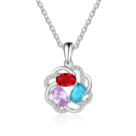 Custom Birthstone Necklace - iYdr