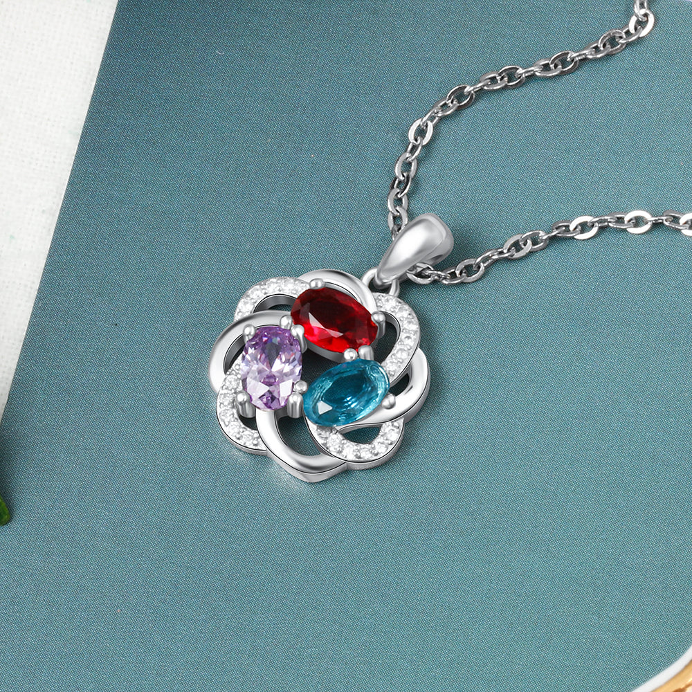 Custom Birthstone Necklace - iYdr