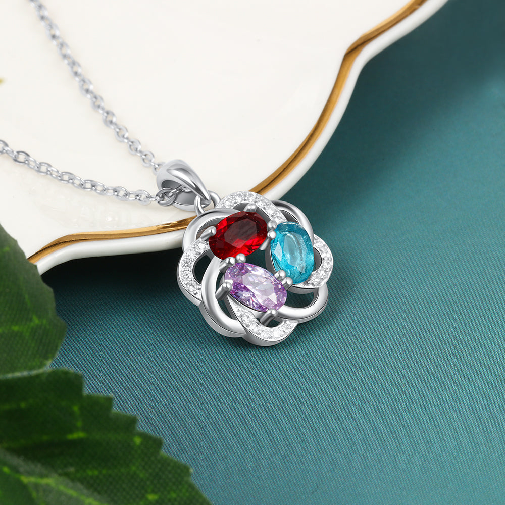 Custom Birthstone Necklace - iYdr